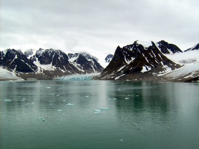 Gletscher in der Magdalenenbucht / Spitzbergen