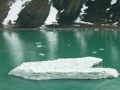 Eisscholle in Spitzbergen