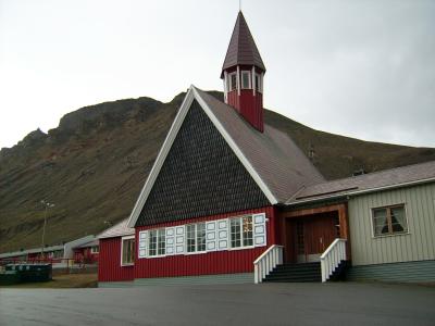Kirche in Longyearbyen / Spitzbergen