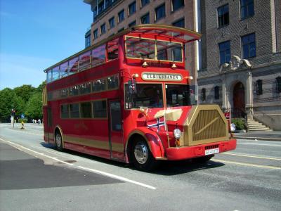 Nostalgie-Bus in Bergen/Norwegen