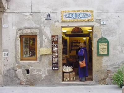 Ghiottornia (Leckerbissenladen) in der Toscana
