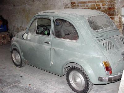 Scheunenfund Fiat 500
