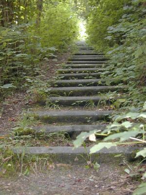 Treppe ins Licht