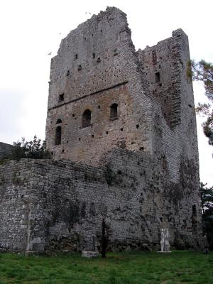 Burgruine in Civitella (Toscana)