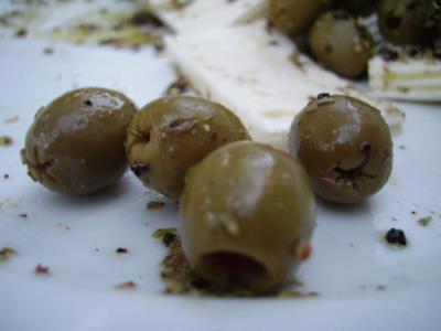 Oliven im Öl
