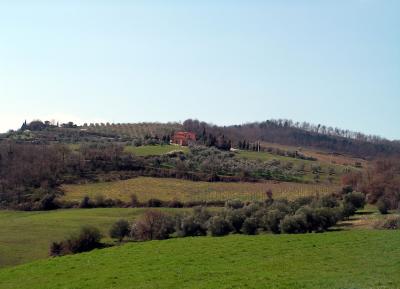 Landhaus 1, auf dem Weg nach Pienza (Toscana)