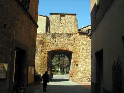 Stadttor zu Pienza (Toscana)