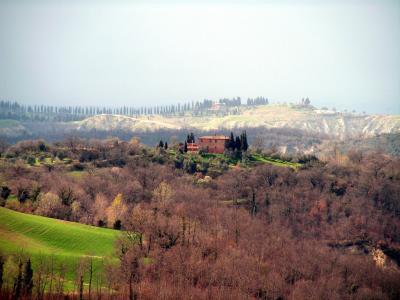 Landhaus 10, auf dem Weg nach Pienza (Toscana)