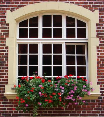 Sommerfenster im Münsterland