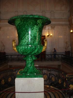 Malachyt Vase