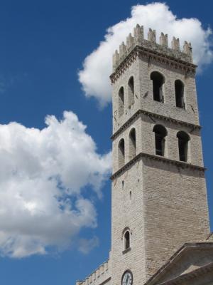 Kirchturm in Assisi