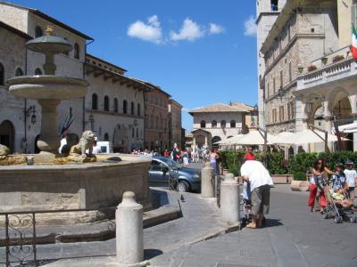 Piazza in Assisi