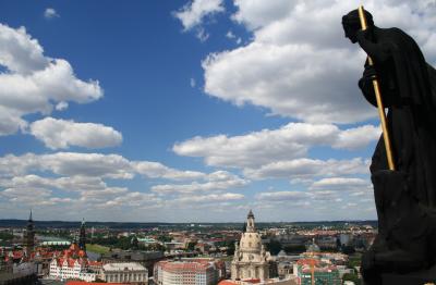 Wolken über Dresden