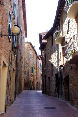 Gasse in Paciano