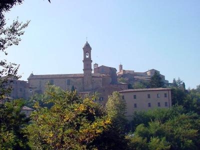 Blick auf Montepulciano (Toscana)