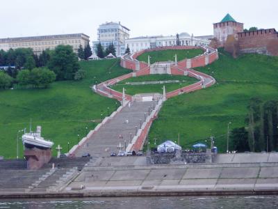 Chkalov Treppe in Nischni Nowgorod