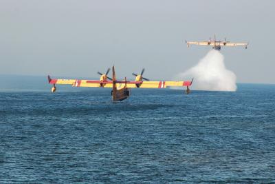 Löschflugzeuge Korsika