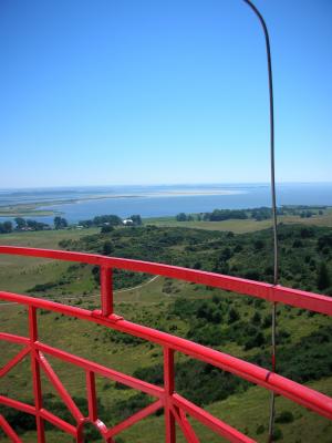 Blick vom Leuchtturm Hiddensee