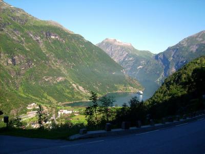 Ostende des Geirangerfjords/Norwegen