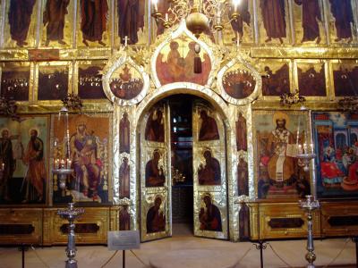 In der Maria-Geburts Kathedrale in Suzdal