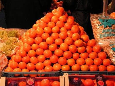 Orangen-Pyramide