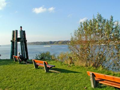 Herbst an der Elbe