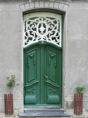 alte nordfriesische Tür ...