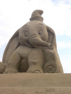 Dumbo aus Sand