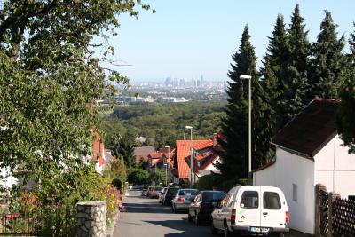 Mammolshain - Fenster nach Frankfurt