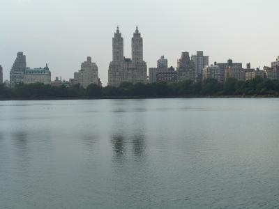 Blick über den Central Park in NYC