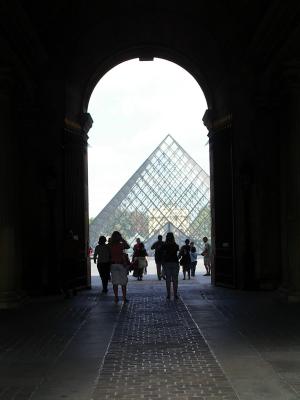 Durchgang im Louvre