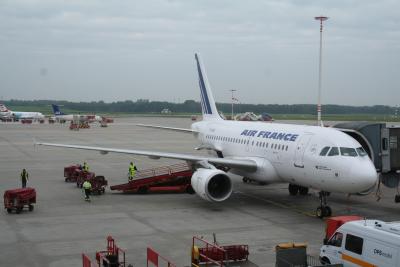 Air France A318 in Hamburg