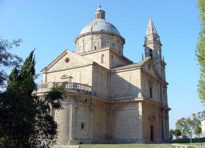 Kirche in Montepulciano, Toscana