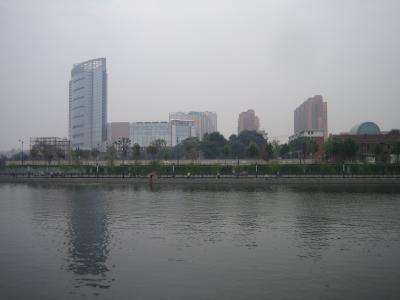 Kleiner Teil von Tianjin, China