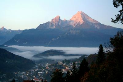 Oktobermorgen in Berchtesgaden
