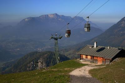 Jennerbahn und Untersbergmassiv