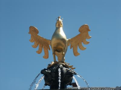 Der Goslarer Adler auf dem Marktbrunnen
