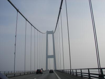 Brücke über den großen Belt in DK