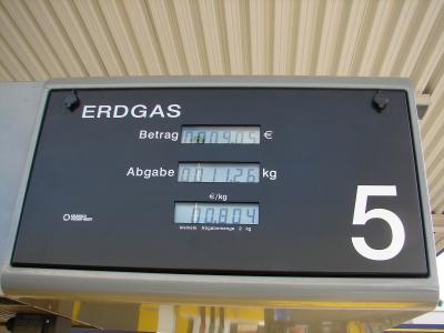 Erdgas tanken #2