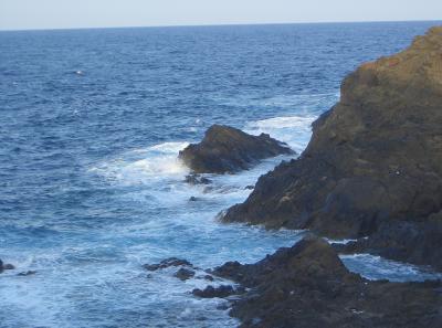 Felsen und Meer