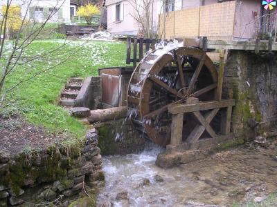 Wassermühle in der Schweiz