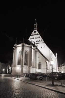 Später Abend am Freiberger Dom