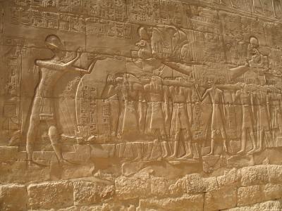 Darstellung im Karnak-Tempel