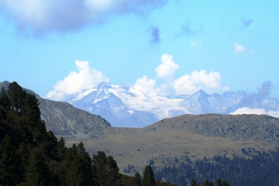 Blick in die Berge