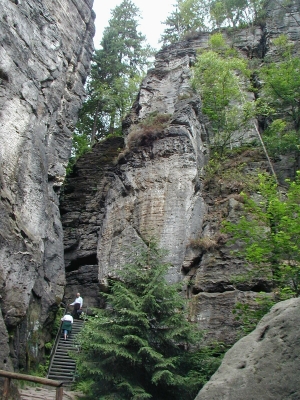 Schwedenlöcher im Elbsandsteingebirge