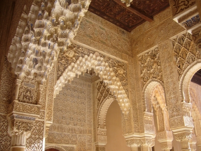 Alhambra - Fasade des Palasts