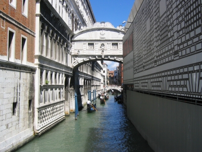 Seufzerbrücke in Venedig