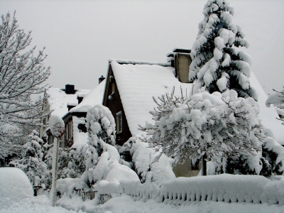 Schnee-Haus