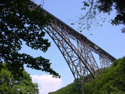 Müngstener Brücke, höchste Eisenbahnbrücke Deutschlands