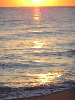 Sonnenaufgang am Meer